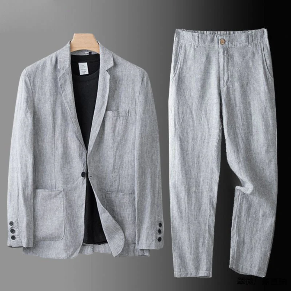 AMALFI Summer Linen Suit