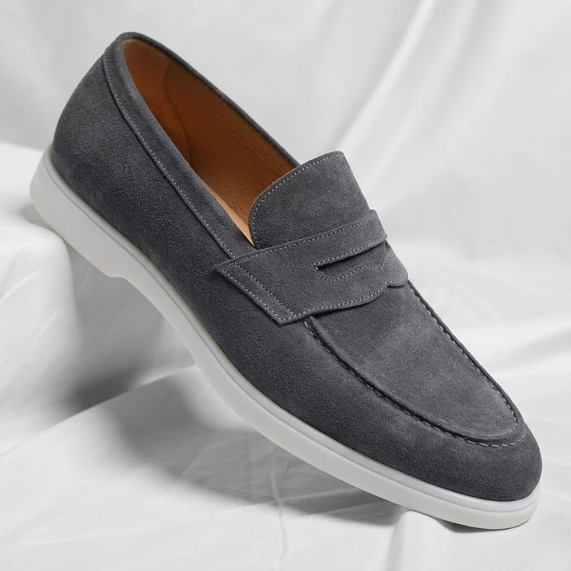 Mayfair Suede Penny Loafers