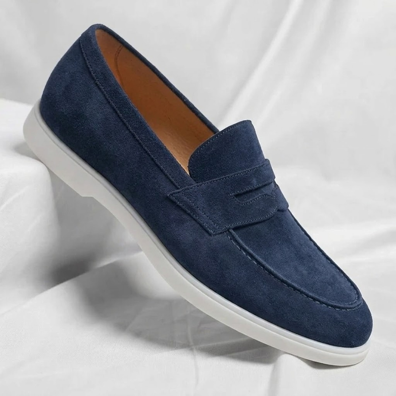 Mayfair Suede Penny Loafers