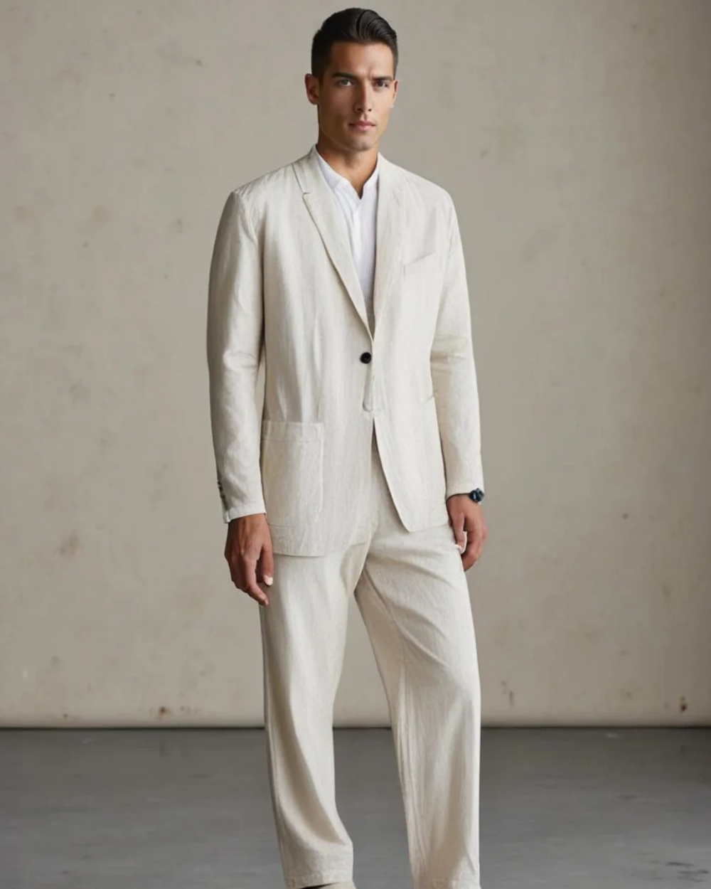 AMALFI Summer Linen Suit