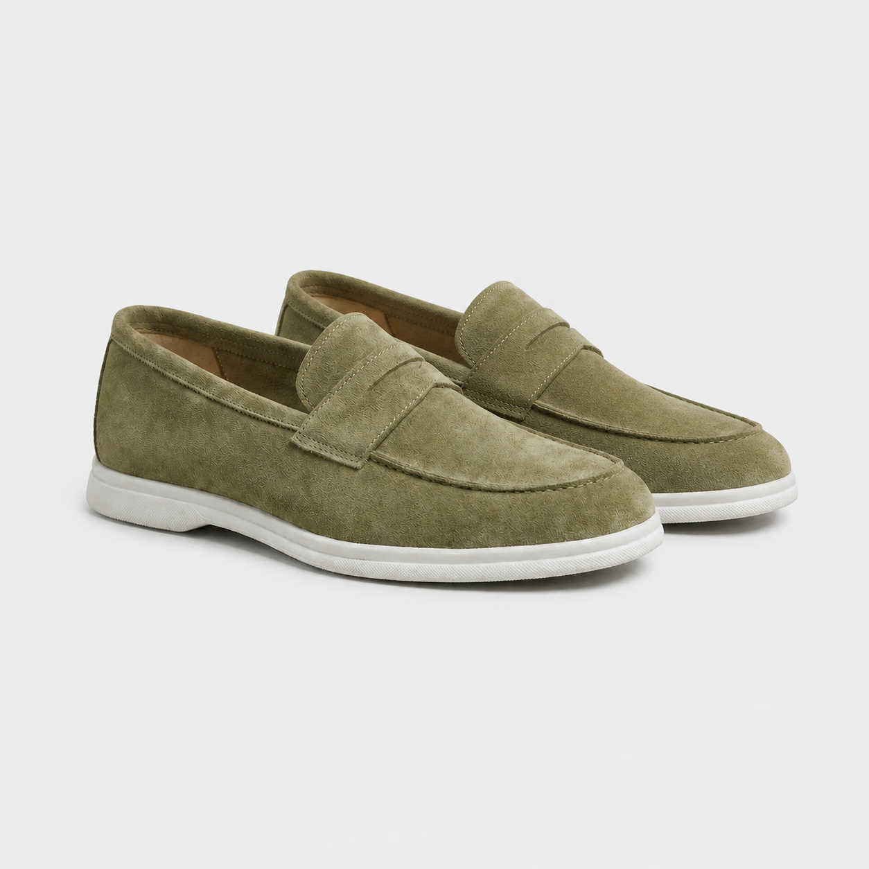 Mayfair Suede Penny Loafers