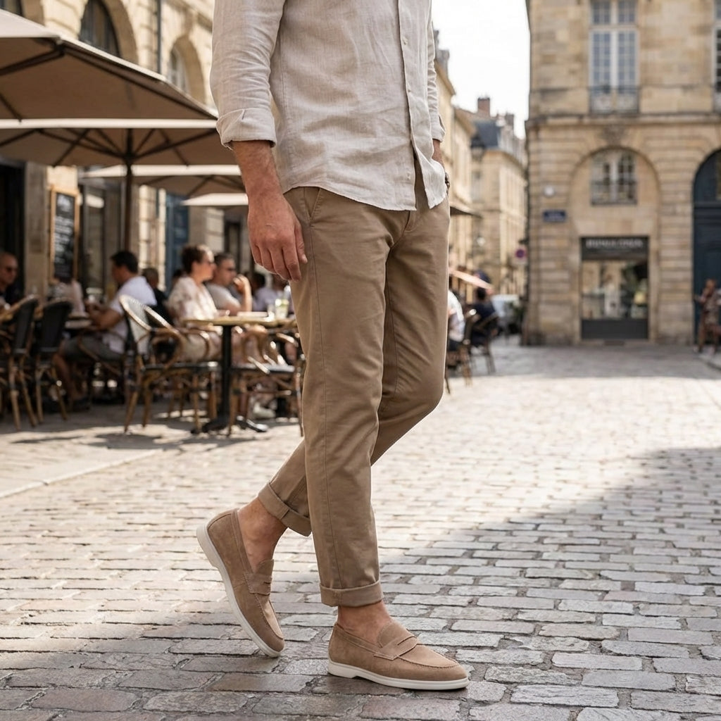 Mayfair Suede Penny Loafers